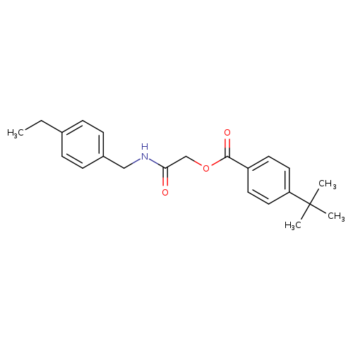 {[(4-ethylphenyl)methyl]carbamoyl}methyl 4-tert-butylbenzoate