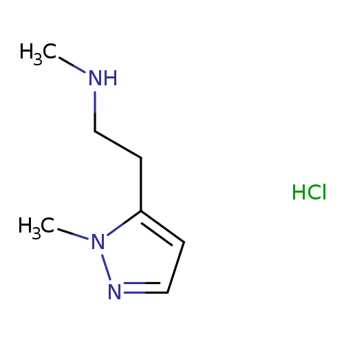 methyl[2-(1-methyl-1H-pyrazol-5-yl)ethyl]amine hydrochloride