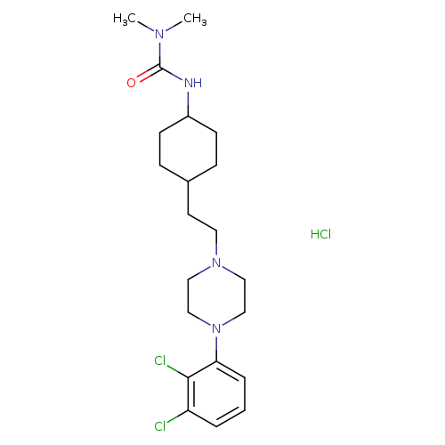 Cariprazine hydrochloride