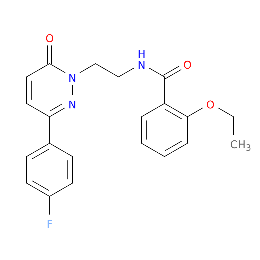 2-ethoxy-N-{2-[3-(4-fluorophenyl)-6-oxo-1,6-dihydropyridazin-1-yl]ethyl}benzamide