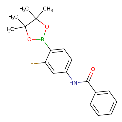 N-(3-fluoro-4-(4,4,5,5-tetramethyl-1,3,2-dioxaborolan-2-yl)phenyl)benzamide