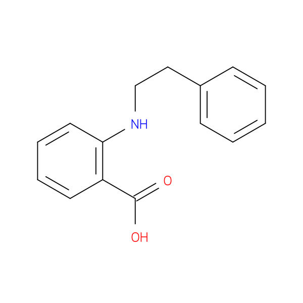 2-[(2-phenylethyl)amino]benzoic acid