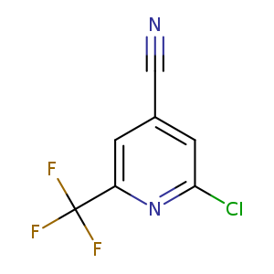 4-Pyridinecarbonitrile, 2-chloro-6-(trifluoromethyl)-