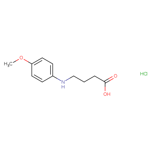4-[(4-methoxyphenyl)amino]butanoicacidhydrochloride