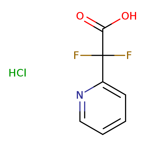 2,2-difluoro-2-(pyridin-2-yl)acetic acid hydrochloride