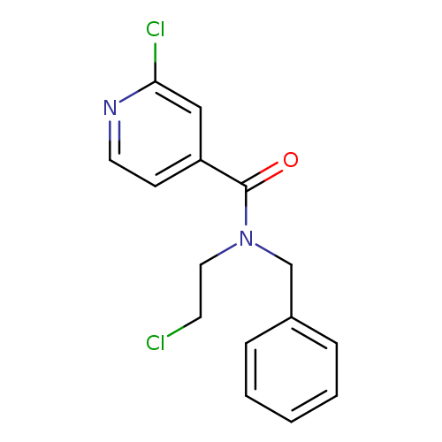 N-benzyl-2-chloro-N-(2-chloroethyl)pyridine-4-carboxamide