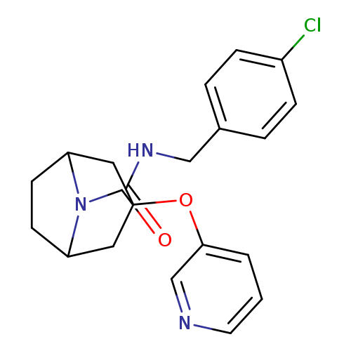 N-[(4-chlorophenyl)methyl]-3-(pyridin-3-yloxy)-8-azabicyclo[3.2.1]octane-8-carboxamide