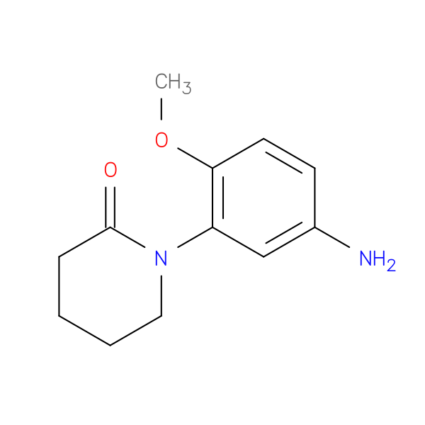 1-(5-amino-2-methoxyphenyl)piperidin-2-one