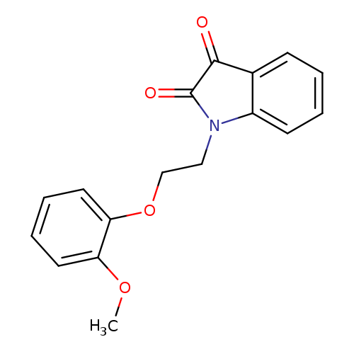 1-[2-(2-methoxyphenoxy)ethyl]-1H-indole-2,3-dione