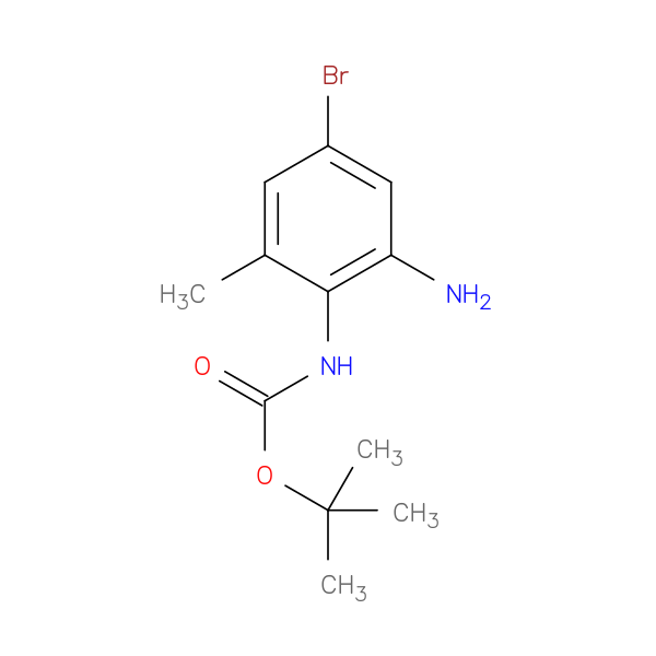 tert-butyl N-(2-amino-4-bromo-6-methylphenyl)carbamate