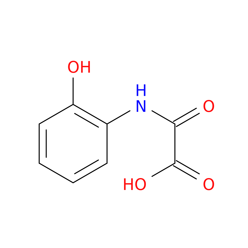 [(2-Hydroxyphenyl)amino](oxo)acetic acid