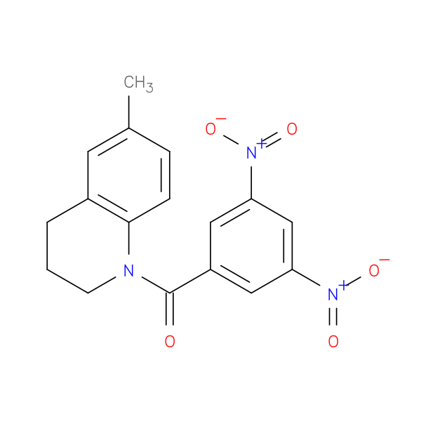 1-(3,5-dinitrobenzoyl)-6-methyl-1,2,3,4-tetrahydroquinoline