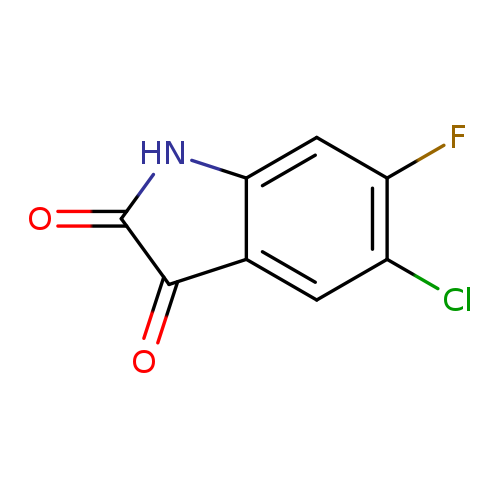 5-Chloro-6-fluoroindoline-2,3-dione