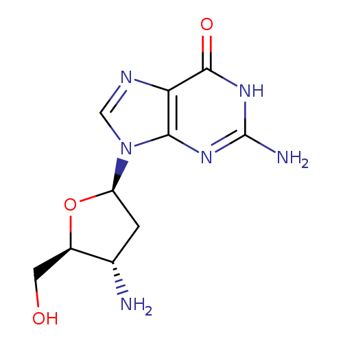 2-Amino-9-((2R,4S,5S)-4-Amino-5-(Hydroxymethyl)Tetrahydrofuran-2-Yl)-1H-Purin-6(9H)-One