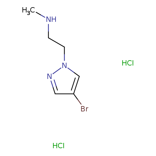 [2-(4-bromo-1H-pyrazol-1-yl)ethyl](methyl)aminedihydrochloride