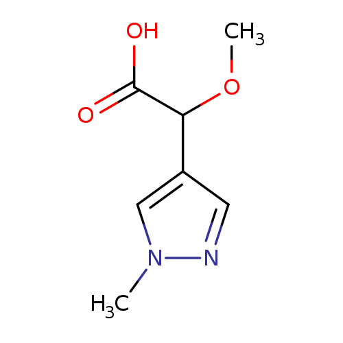 2-Methoxy-2-(1-methyl-1h-pyrazol-4-yl)acetic acid