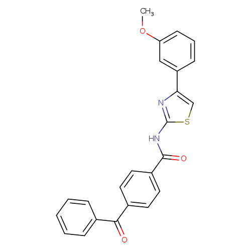4-benzoyl-N-[4-(3-methoxyphenyl)-1,3-thiazol-2-yl]benzamide