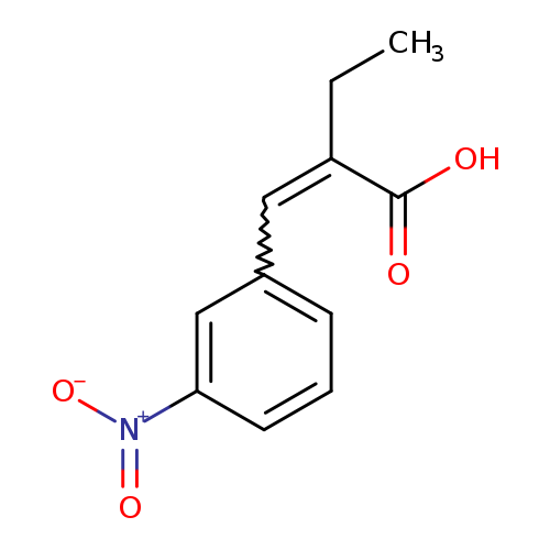 Alpha-ethyl-3-nitrocinnamic acid