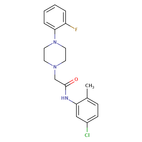 N-(5-chloro-2-methylphenyl)-2-[4-(2-fluorophenyl)piperazin-1-yl]acetamide