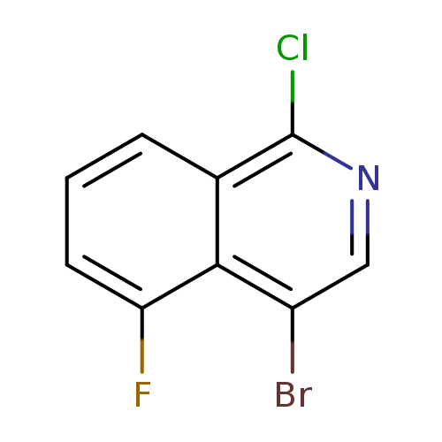 4-BROMO-1-CHLORO-5-FLUOROISOQUINOLINE