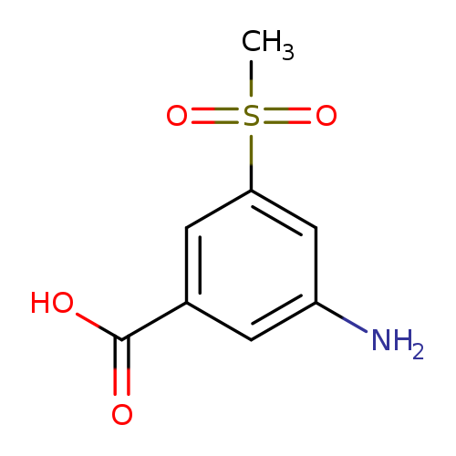 3-Amino-5-(methylsulfonyl)benzoic acid