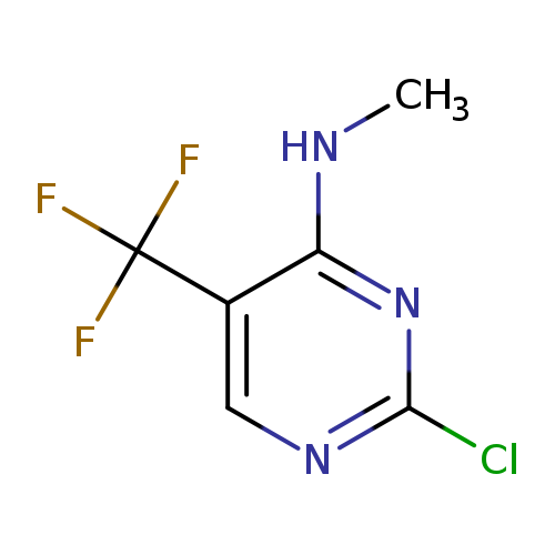 2-Chloro-N-methyl-5-(trifluoromethyl)-4-pyrimidinamine