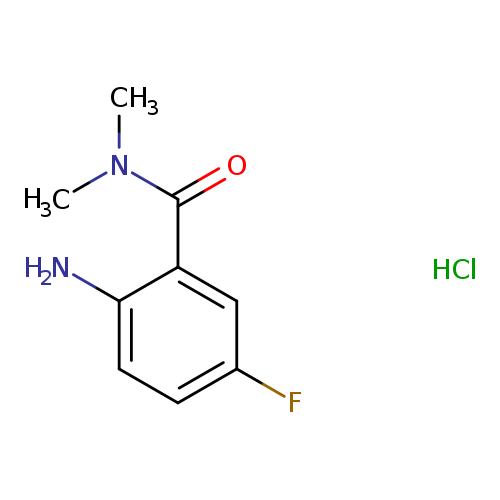 2-Amino-5-fluoro-n,n-dimethylbenzamide hydrochloride