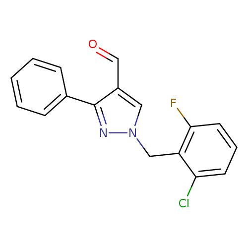 1-(2-Chloro-6-fluorobenzyl)-3-phenyl-1h-pyrazole-4-carbaldehyde