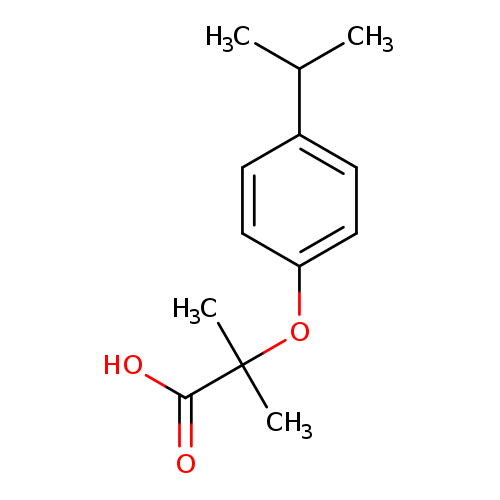 2-(4-Isopropylphenoxy)-2-methylpropanoic acid