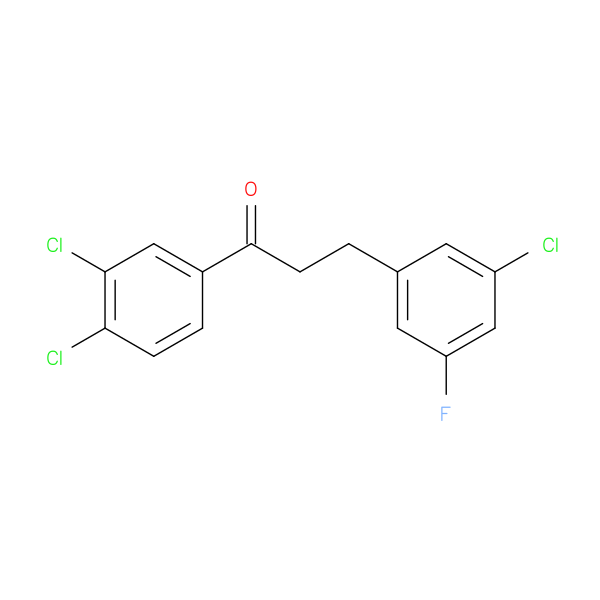 3-(3-Chloro-5-fluorophenyl)-3',4'-dichloropropiophenone