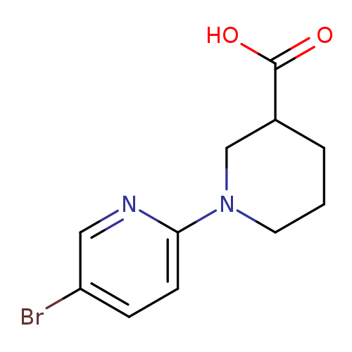 1-(5-Bromopyridin-2-yl)piperidine-3-carboxylic acid