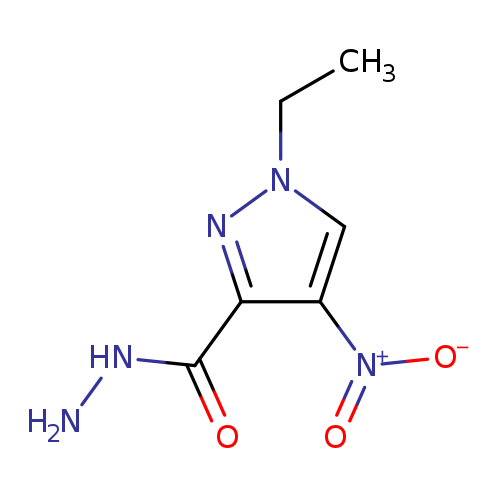 1-Ethyl-4-nitro-1H-pyrazole-3-carbohydrazide