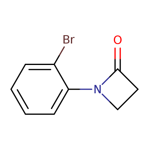 2-Azetidinone, 1-(2-bromophenyl)-