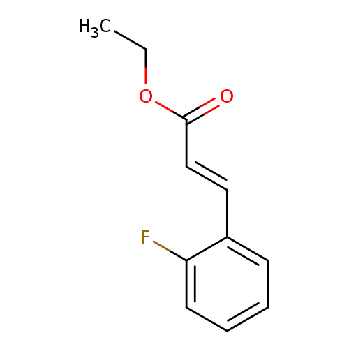 2-Propenoic acid, 3-(2-fluorophenyl)-, ethyl ester, (E)-
