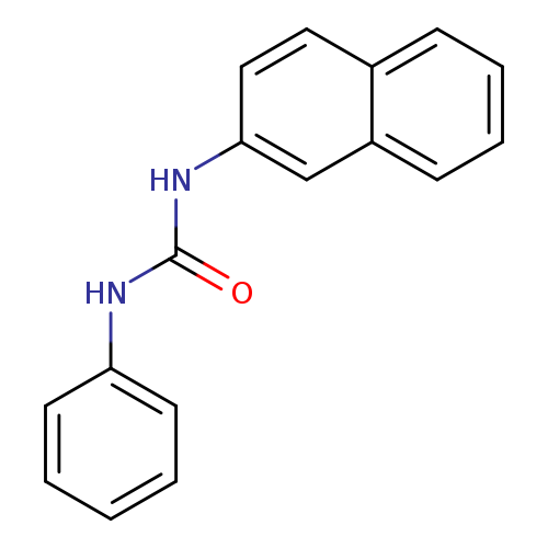 1-naphthalen-2-yl-3-phenyl-urea