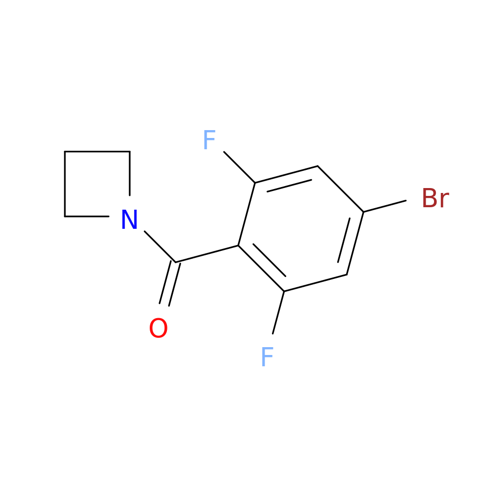 1-(4-Bromo-2,6-difluorobenzoyl)azetidine