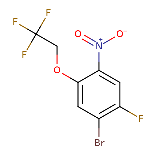 1-Bromo-2-fluoro-4-nitro-5-(2,2,2-trifluoroethoxy)benzene
