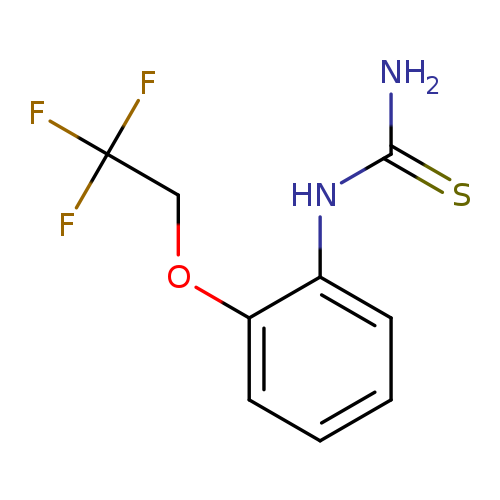[2-(2,2,2-trifluoroethoxy)phenyl]thiourea