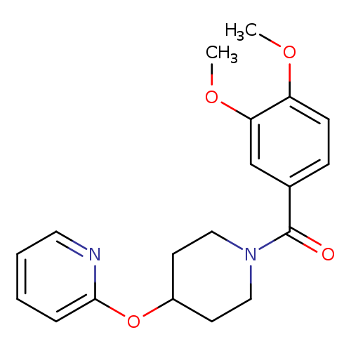 2-{[1-(3,4-dimethoxybenzoyl)piperidin-4-yl]oxy}pyridine