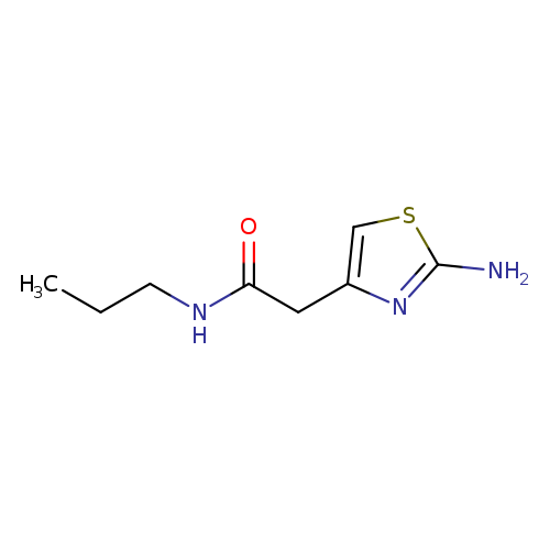 2-(2-aminothiazol-4-yl)-N-propylacetamide