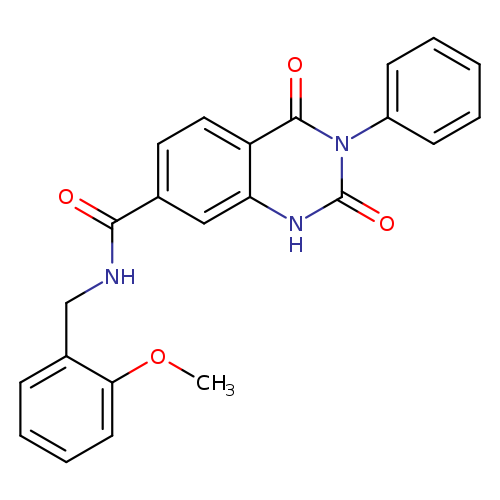 N-[(2-methoxyphenyl)methyl]-2,4-dioxo-3-phenyl-1,2,3,4-tetrahydroquinazoline-7-carboxamide