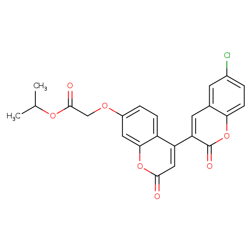propan-2-yl 2-({6-chloro-2,2'-dioxo-2H,2'H-[3,4'-bichromene]-7'-yl}oxy)acetate