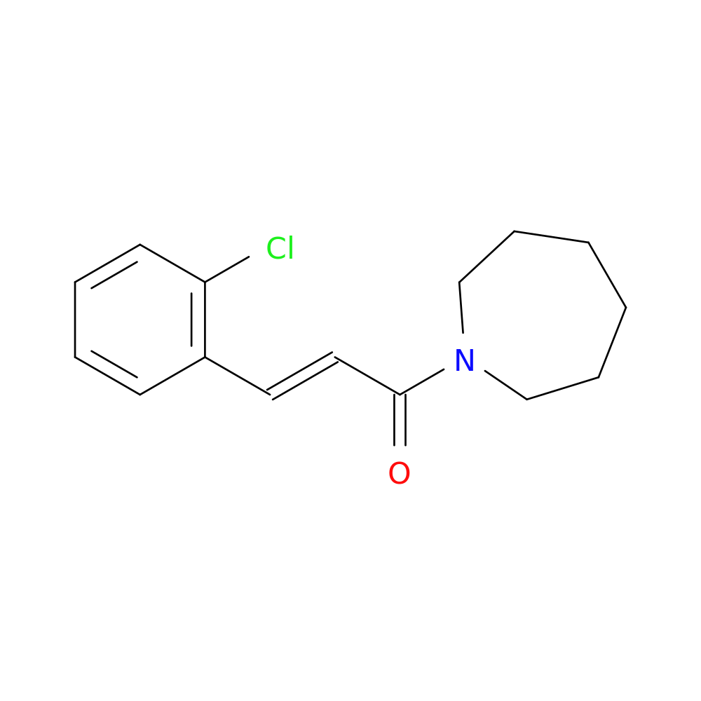 (2E)-1-(azepan-1-yl)-3-(2-chlorophenyl)prop-2-en-1-one