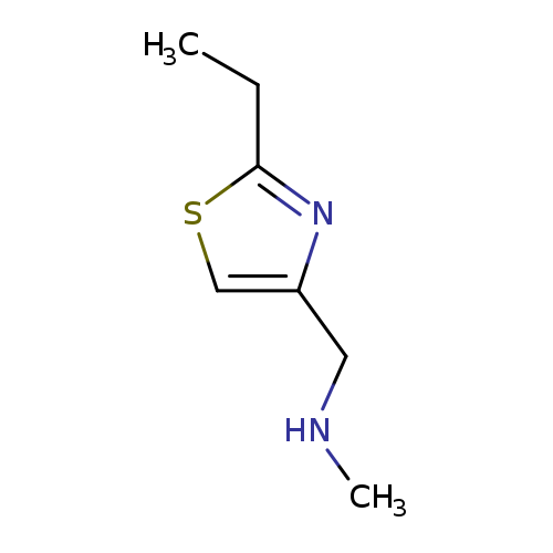 [(2-ethyl-1,3-thiazol-4-yl)methyl](methyl)amine