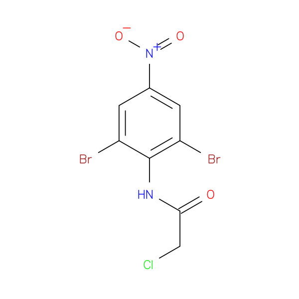2-chloro-N-(2,6-dibromo-4-nitrophenyl)acetamide