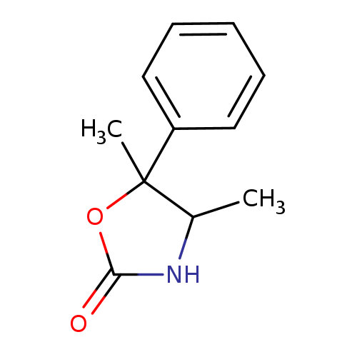 4,5-dimethyl-5-phenyl-1,3-oxazolidin-2-one