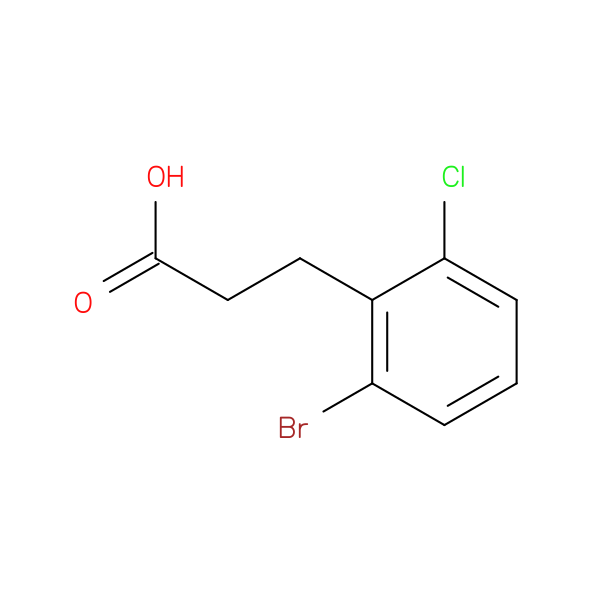 3-(2-bromo-6-chlorophenyl)propanoic acid