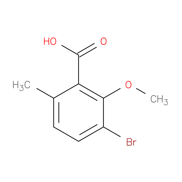 3-Bromo-2-methoxy-6-methylbenzoic acid