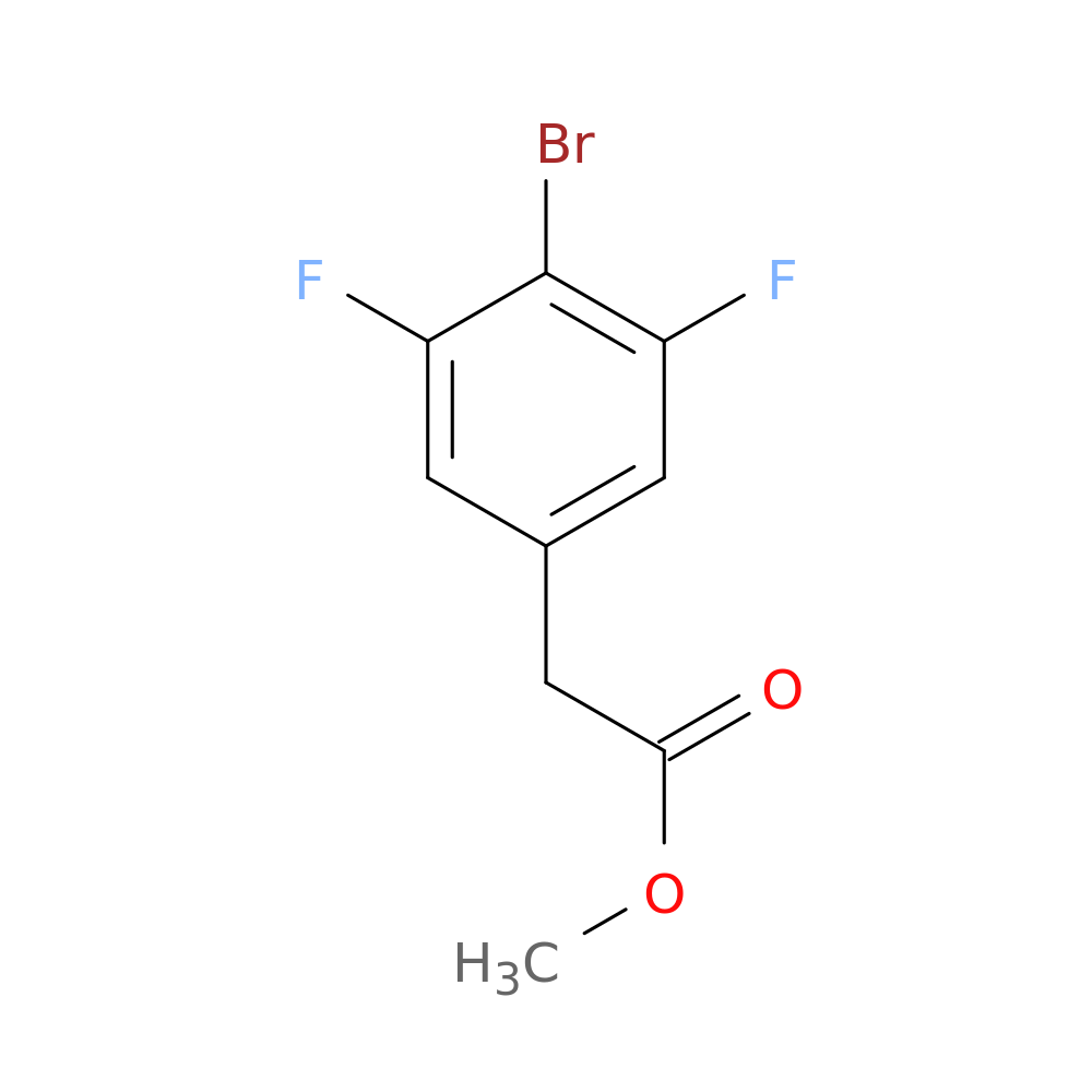 methyl2-(4-bromo-3,5-difluorophenyl)acetate