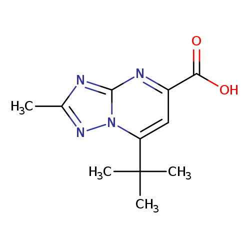 7-(tert-Butyl)-2-methyl-[1,2,4]triazolo[1,5-a]pyrimidine-5-carboxylic acid
